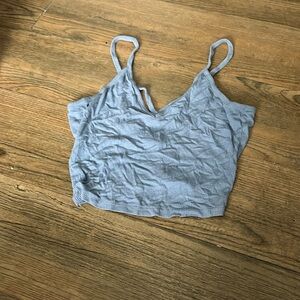 Tank Top Cropped, Criss Cross back